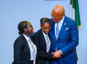 Gov Eno Tasks A’Ibom Children on Hard Work, Faith in God