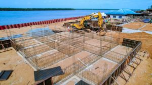 GOV ENO FLAGS OFF ORON MARITIME HUB PROJECT, SETS SEPTEMBER 2025 DEADLINE FOR COMPLETION